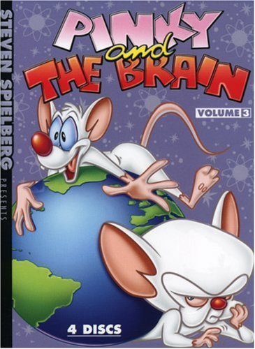 Pinky and The Brain: Vol. 3 - Steven Spielberg Presents | Warner Home Video | Classic Cartoon Collection for Kids & Adults | Perfect for Family Movie Nights & Nostalgic Viewing