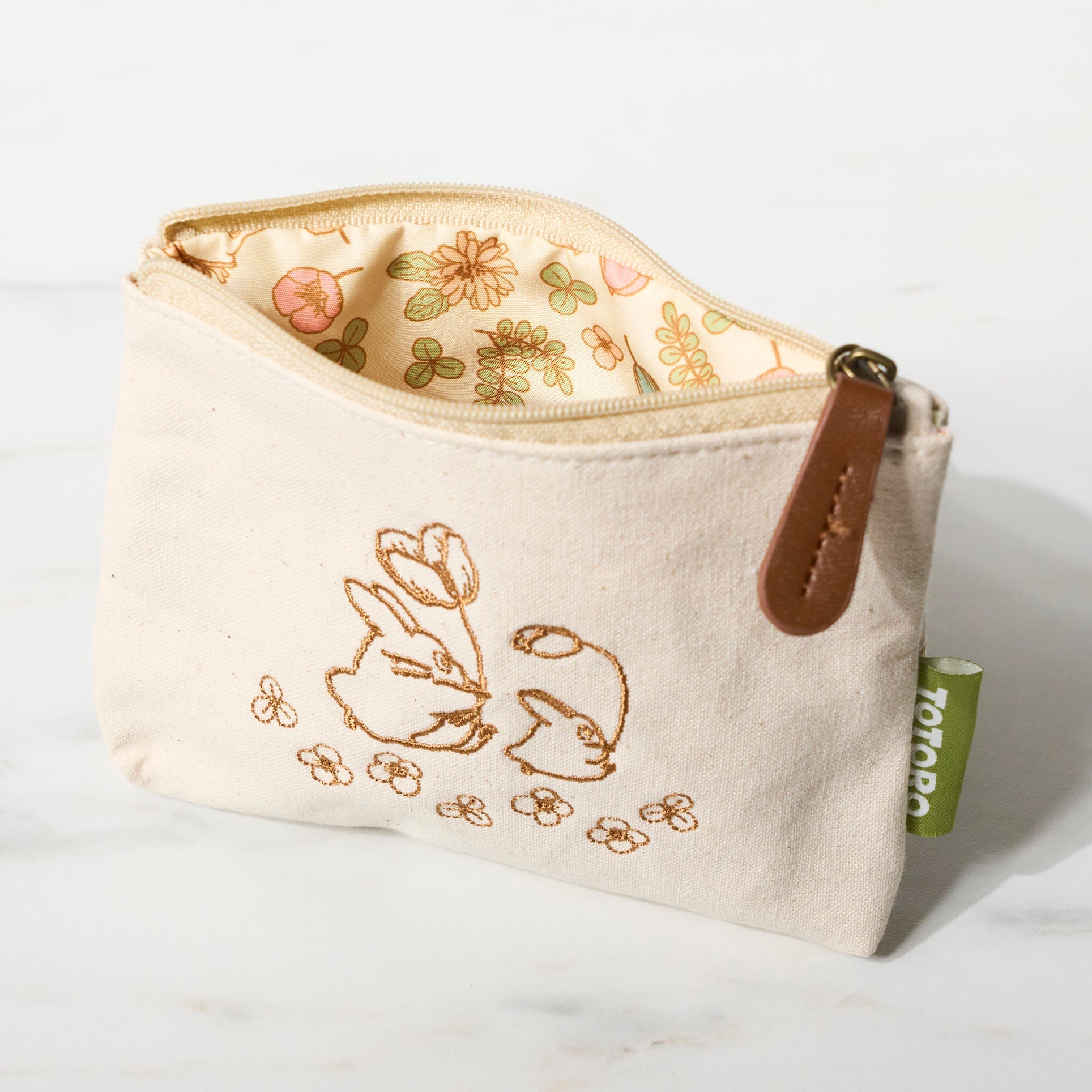 Studio Ghibli Anime Tissue & Cosmetic Pouch - Cute Kawaii Makeup Bag with Totoro Print - Perfect for Travel, School, and Daily Essentials Storage