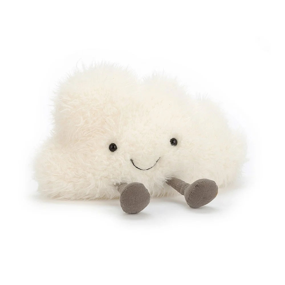 Amuseable Cloud Plush Toy - Soft & Cute Stuffed Cloud for Kids & Adults - Perfect for Home Decor, Gifts, and Stress Relief