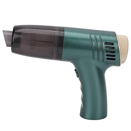 **Portable Handheld Vacuum Cleaner with Washable Filter - Powerful Car & Home Dust Removal, Eliminates Odors - Perfect for Cars, Shelves, and Tight Spaces**