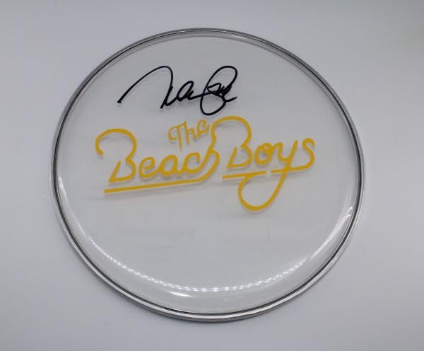 The Beach Boys Pet Sounds Mike Love Signed Autographed Drumhead - Authentic Collectible Memorabilia for Music Fans & Vintage Vinyl Enthusiasts - Perfect for Home Decor, Music Room Display & Gift for Rock Band Lovers