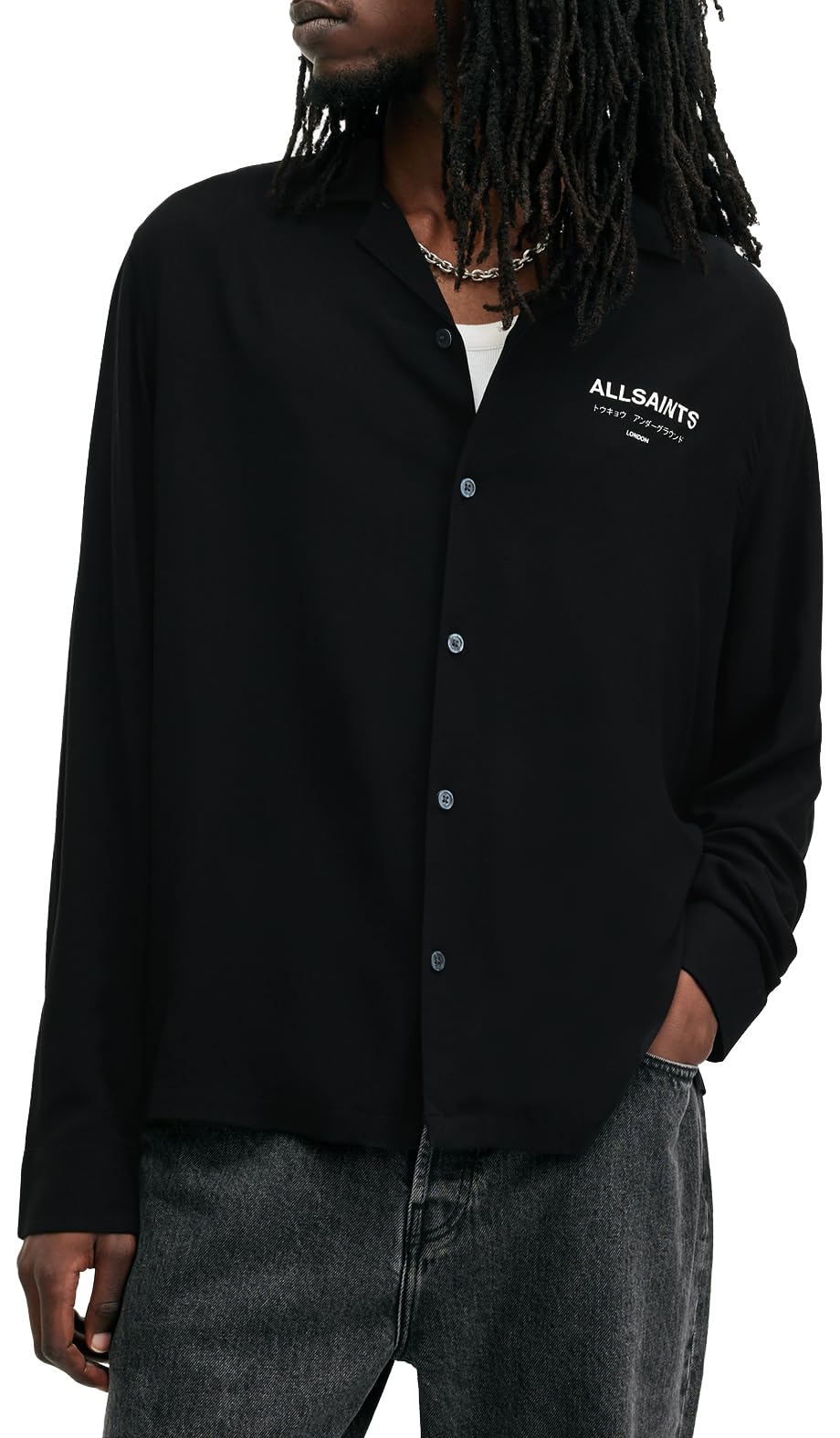 Men's Long Sleeve Underground Shirt - Comfortable & Stylish Casual Wear for Outdoor Activities, Work & Everyday Use