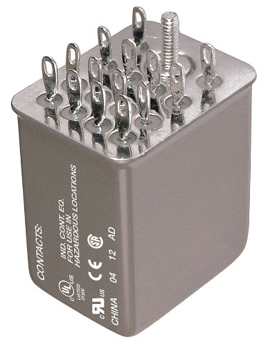 24Vdc 14-Pin Hermetically Sealed Relay - Durable Electrical Component for Industrial Automation & HVAC Systems