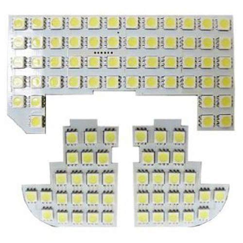 3-Piece 57 SMD LED Panel Lights - Exact Fit for Honda Accord, Civic, CR-V, Insight - Upgrade Your Car Interior Lighting for Night Driving & Custom Style