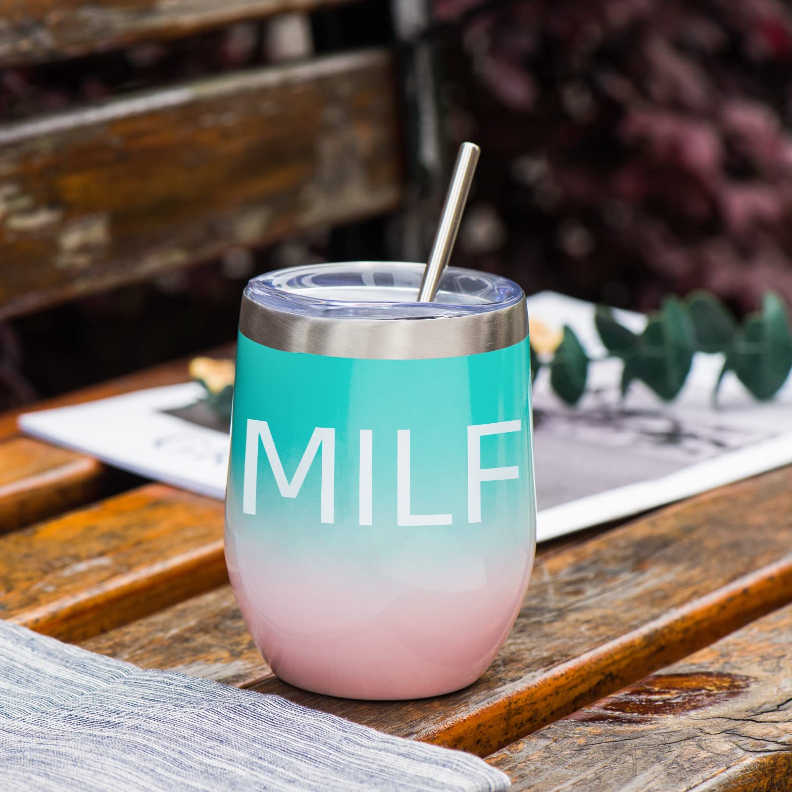 New Mom Gifts for Women - Funny & Unique Push Presents for First Time Moms, Pregnancy & Mother’s Day - 12oz Insulated Stainless Steel Travel Mug - Perfect for Coffee, Tea, or On-the-Go Hydration