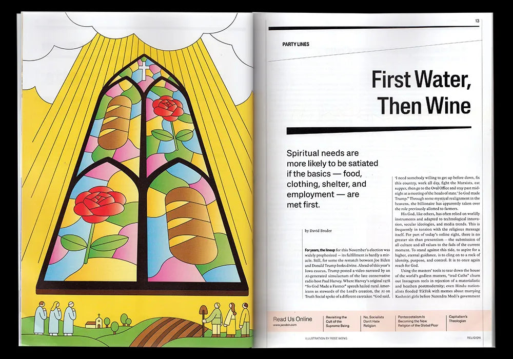 Jacobin Magazine Issue 53: Religion & Politics - Leftist Perspectives on Faith & Society | Perfect for Political Science Students & Social Justice Activists