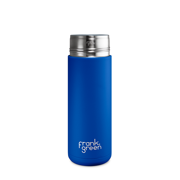 Eco-Friendly Ceramic Reusable Water Bottle - 20oz (595ml) Insulated Travel Mug for Hot & Cold Drinks - Perfect for Office, Gym, Hiking and Outdoor Activities
