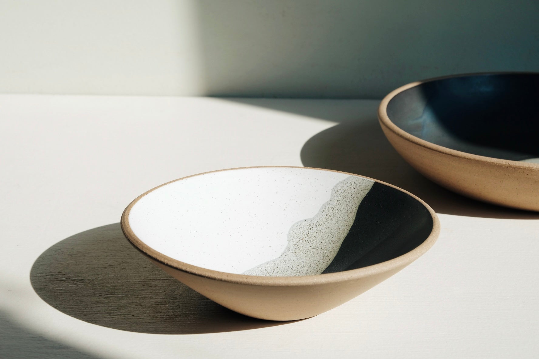 Handmade Portland Pasta Bowl Set - Artisan Ceramic Dinnerware for Italian Cuisine | Perfect for Home Dining, Restaurant Use & Gift Giving