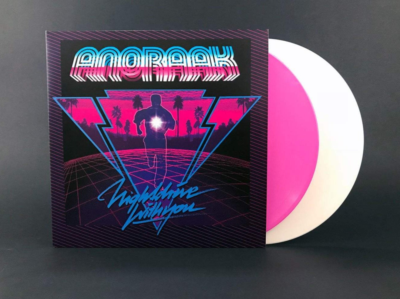 Anoraak Nightdrive With You (2xLP Vinyl Record) - Perfect for Late Night Drives & Chill Music Sessions