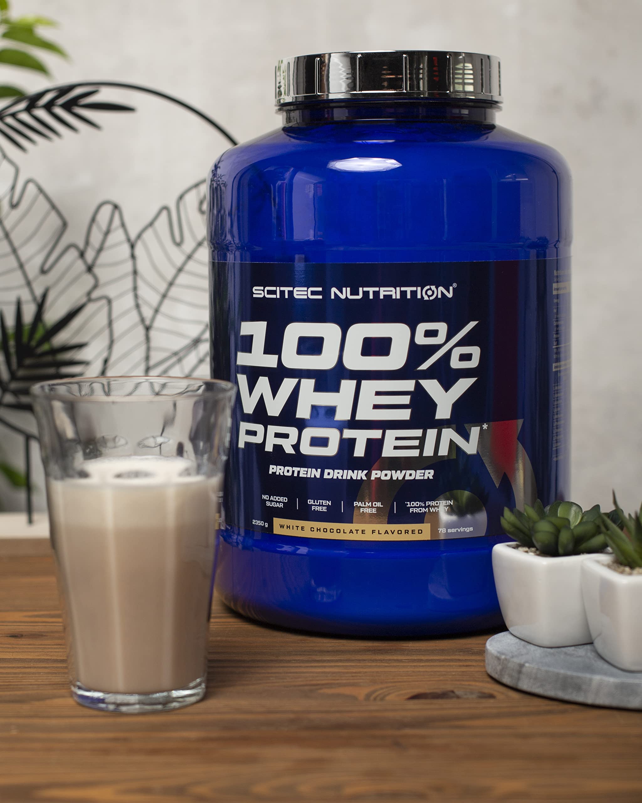 Scitec Nutrition 100% Whey Protein Powder - 2 lbs Milk Chocolate Flavor - Muscle Recovery & Post-Workout Supplement for Gym & Fitness Enthusiasts