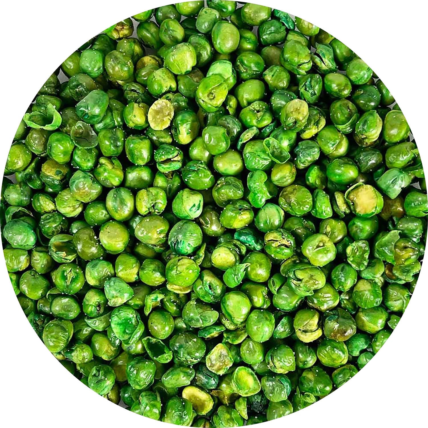 Jack's Green Peas - Roasted & Salted Snack | 1lb Resealable Tub | Perfect for Healthy Snacking, Parties & On-the-Go Nutrition