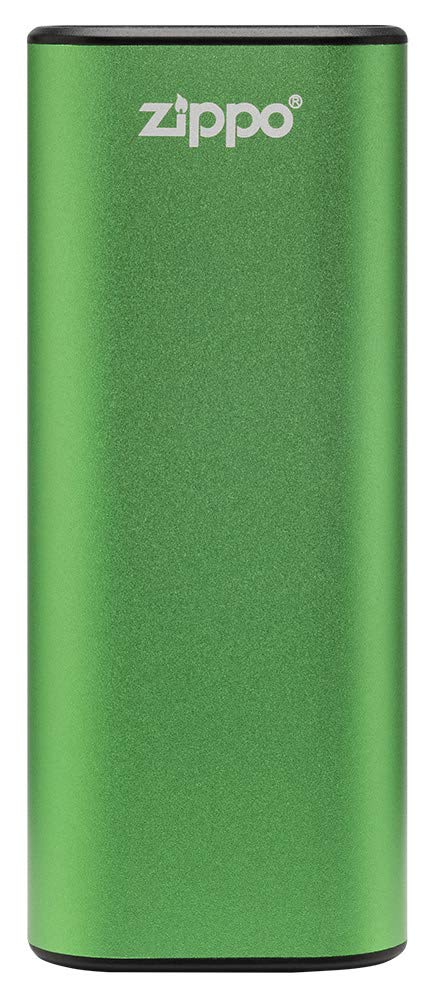 Zippo Silver HeatBank 6 Rechargeable Hand Warmer - Portable Pocket Warmer for Outdoor Activities, Camping, Hiking & Winter Sports