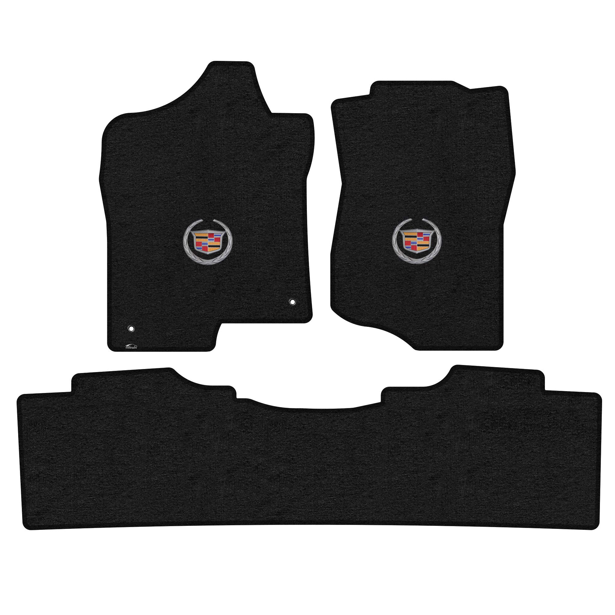 Premium Custom-Fit Carpeted Floor Mats for Cadillac Escalade ESV 2007-2014 | Luxury Car Floor Liners (3-Piece Set, Charcoal) - Perfect for Family Road Trips & Daily Commuting
