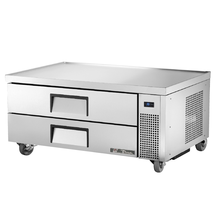TRCB 52 True 52-Inch Refrigerated Chef Base with 2 Drawers - Commercial Kitchen Storage for Restaurants & Catering Services
