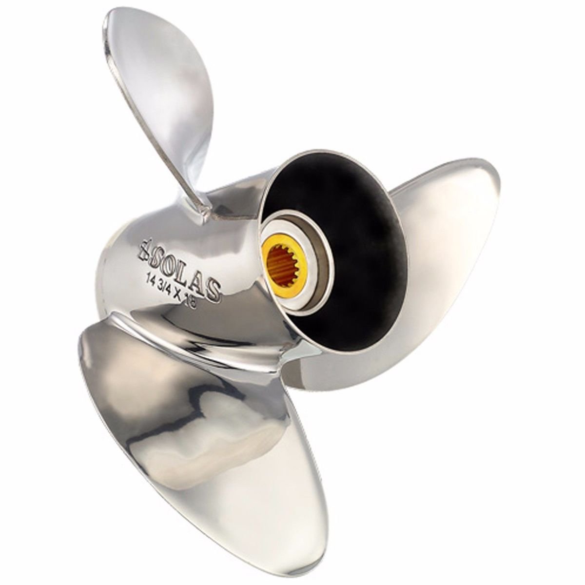 SOLAS HR Titan 3 Blade Stainless Steel Propeller 14.75