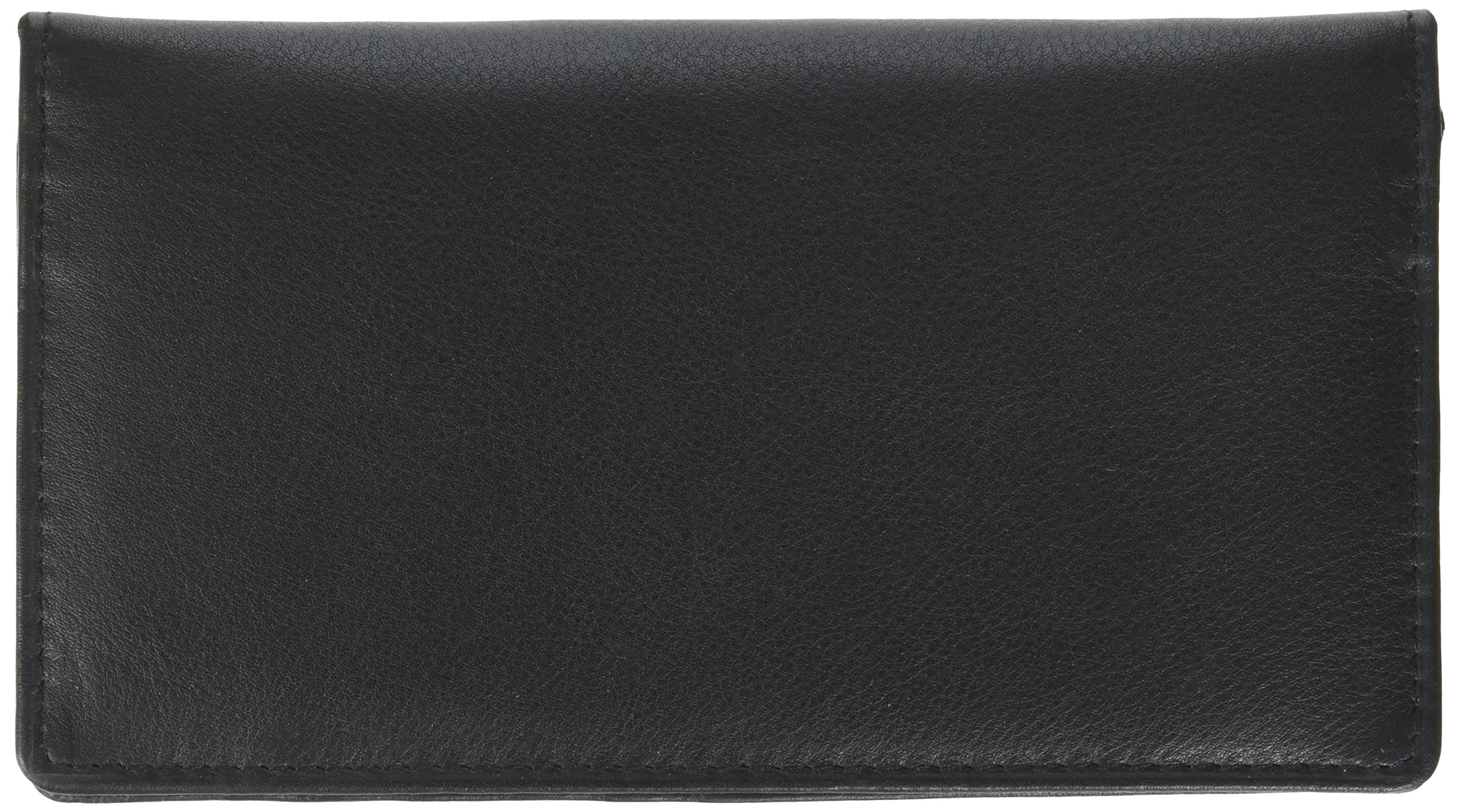 Genuine Leather NHL Checkbook Cover by Siskiyou Sports - Premium Wallet for Hockey Fans - Perfect for Game Days, Travel & Everyday Use