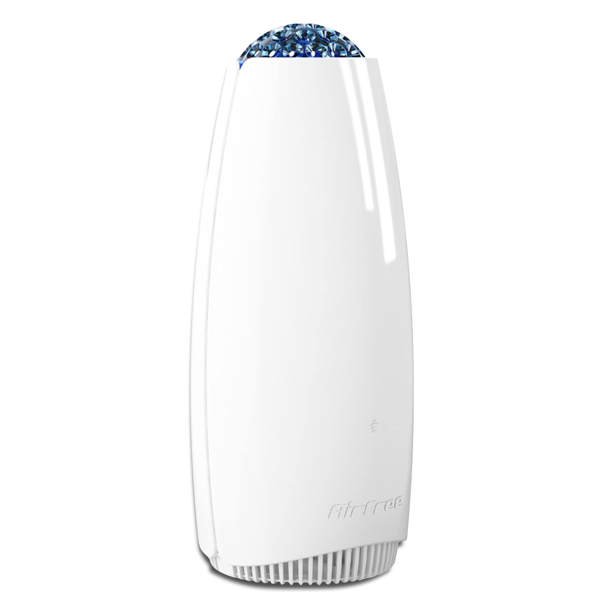 Airfree Tulip Filterless Air Purifier - Eliminates Bacteria, Viruses, Mold & Allergens - No Filter, Fan or Humidifier Needed - Compact White Design for Bedroom, Office & Nursery