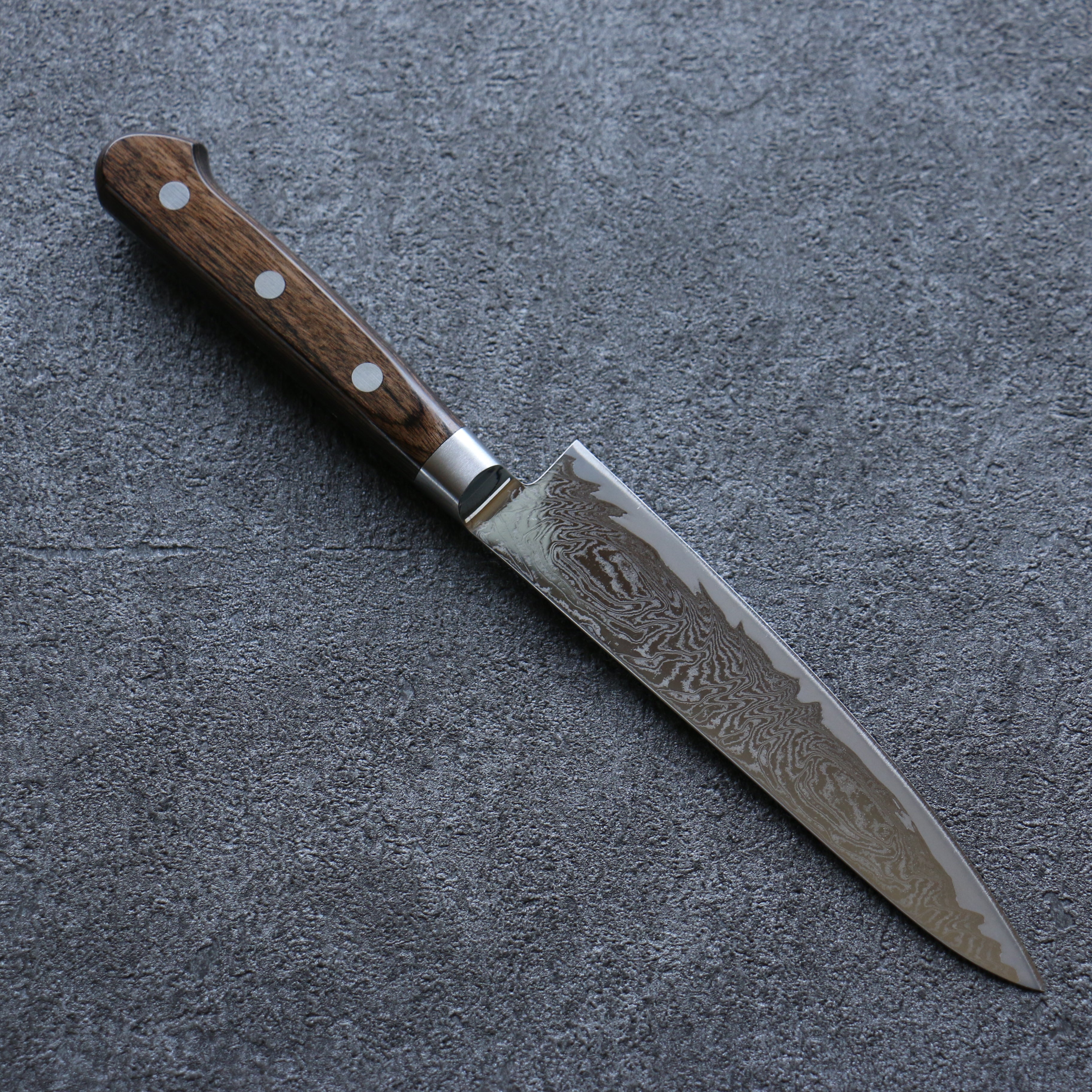 Premium Seisuke Nami AUS10 Damascus Petty Knife 5.3