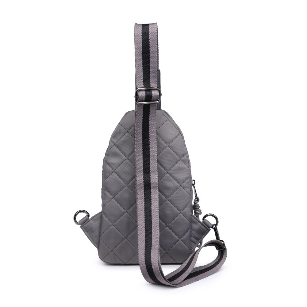 Ace Quilted Nylon Sling Backpack - Lightweight Crossbody Bag for Travel, Gym & Everyday Use - Perfect for Commuters, Students & Outdoor Adventures