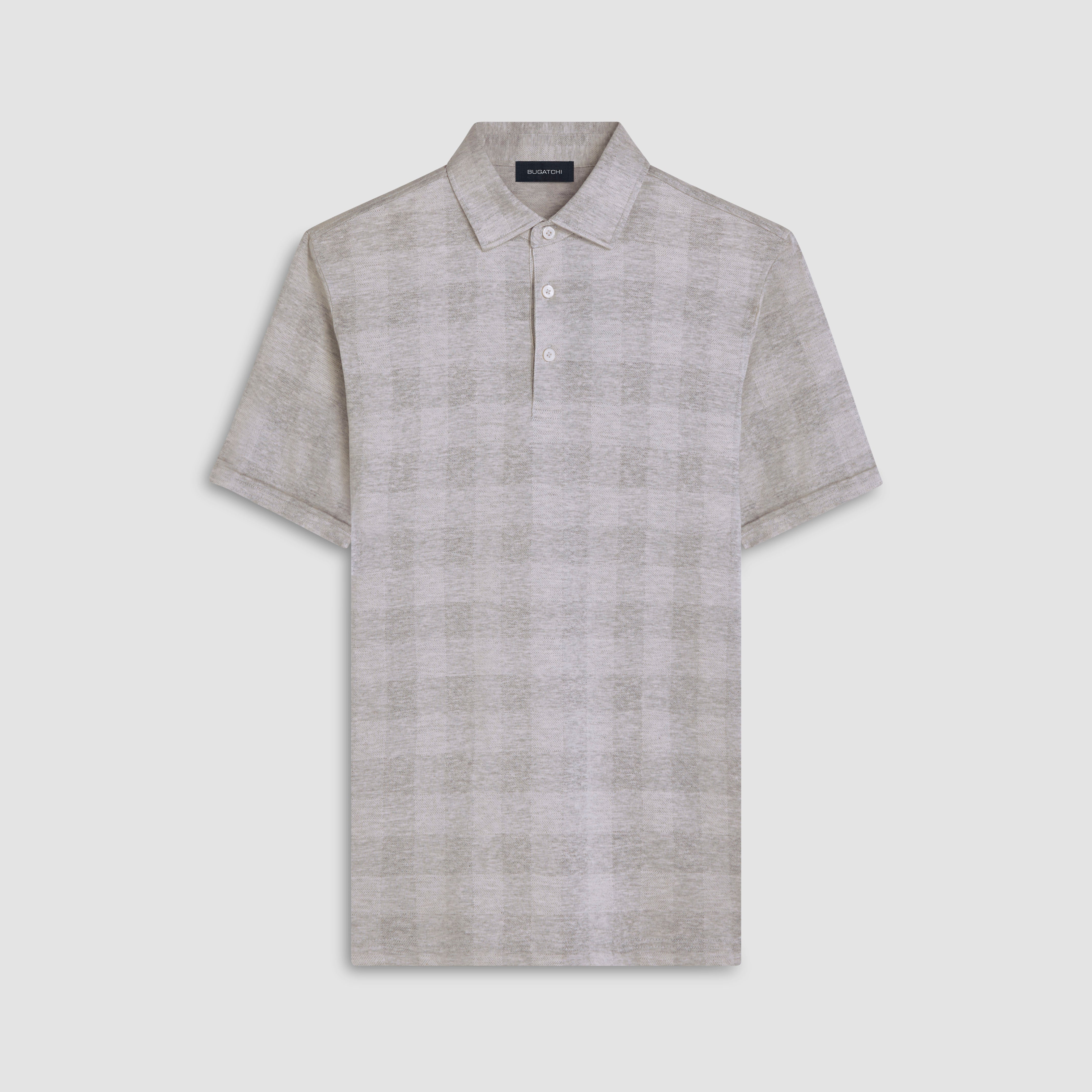 Buffalo Check Polo Shirt for Men - Classic Plaid Button Down Casual Shirt - Perfect for Office, Golf, and Outdoor Activities