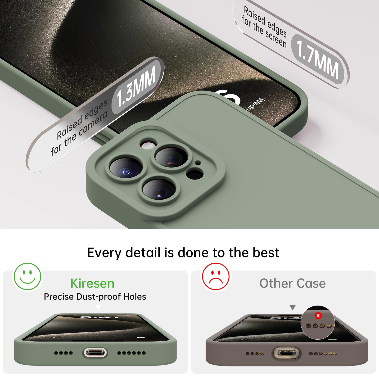 Premium Shockproof Silicone Case for iPhone 13 Pro Max (6.7