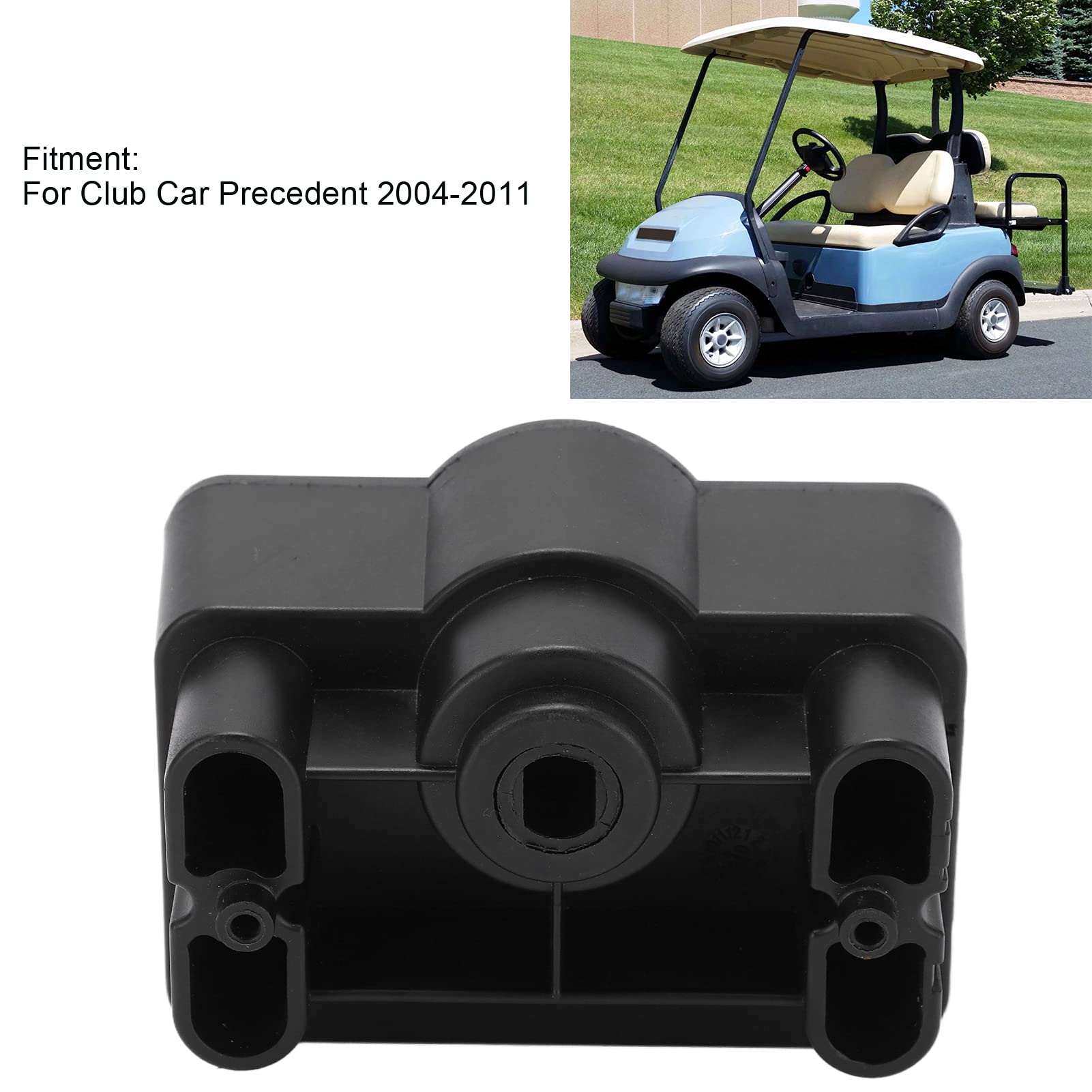 MCOR Accelerator Pedal Assembly for Club Car Precedent Golf Carts (2004-2011 Models) - Black Plastic Replacement Cart Accessories - Perfect for Golf Course Maintenance & Neighborhood Transportation