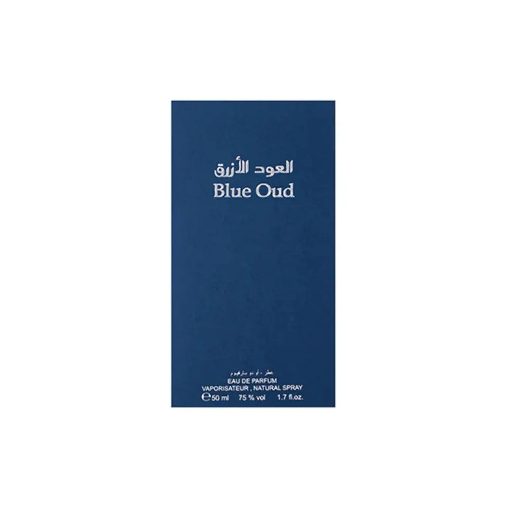Premium Blue Oud Eau de Parfum 50ml - Luxury Arabian Scent for Men & Women - Perfect for Evening Events, Date Nights & Special Occasions