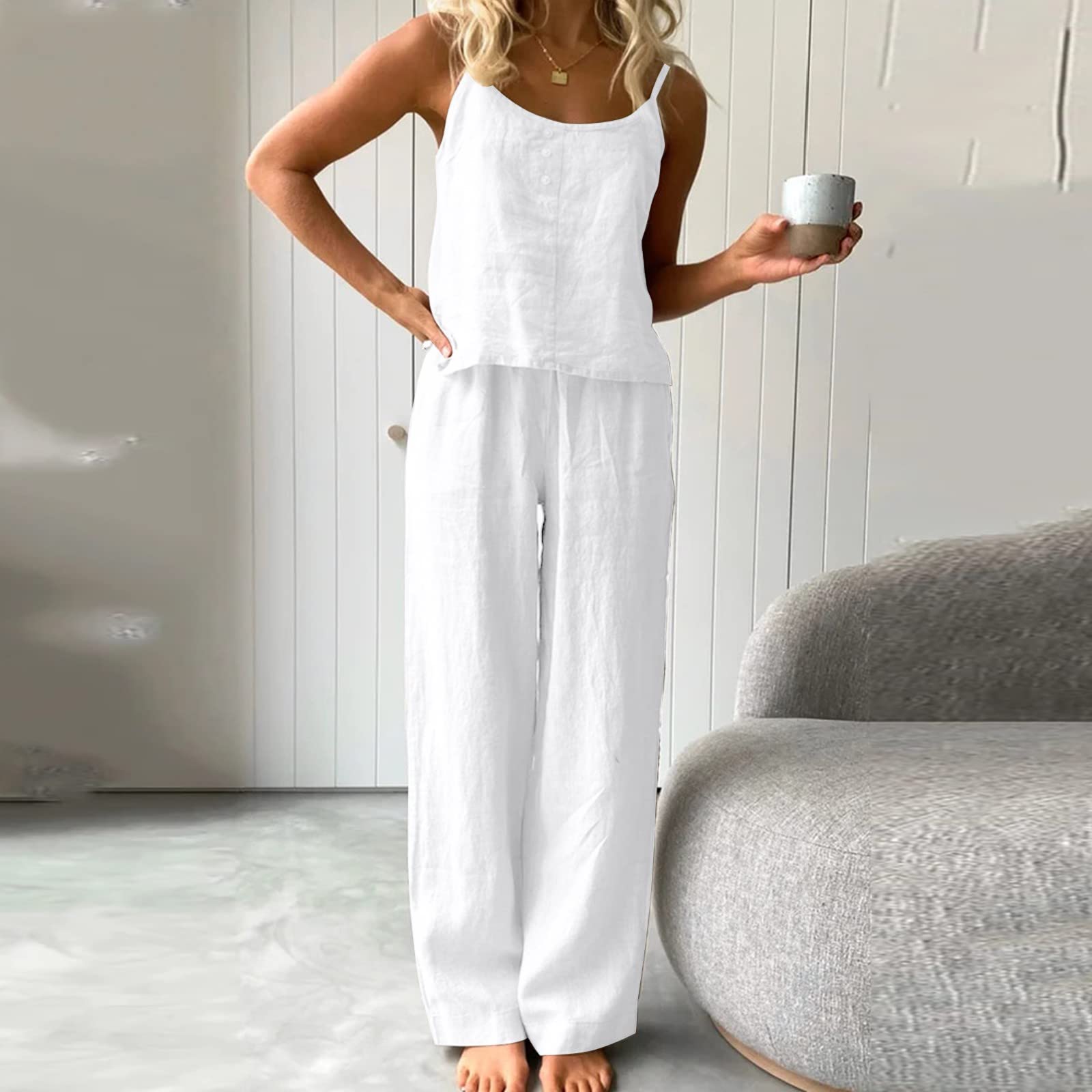 Crochet Two Piece Set for Women - Summer Maternity Outfits & Lounge Wear - Beach Cover Up, Vacation Outfits, Boho Chic Style