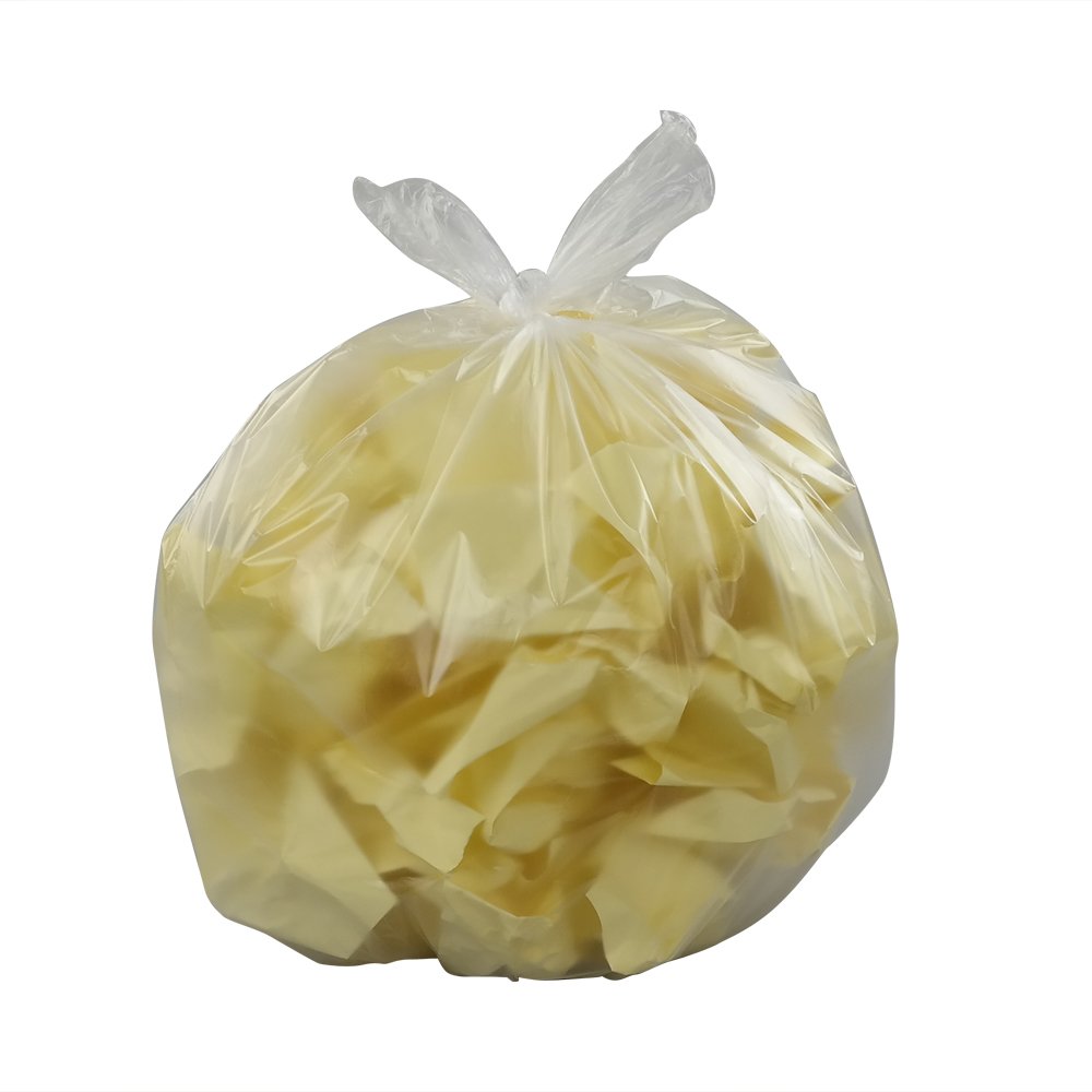 Vababa 1.2 Gallon Clear Small Trash Bags - 225 Count Bathroom Garbage Bags for Waste Bins, Office, Kitchen, Bedroom & Bathroom Use
