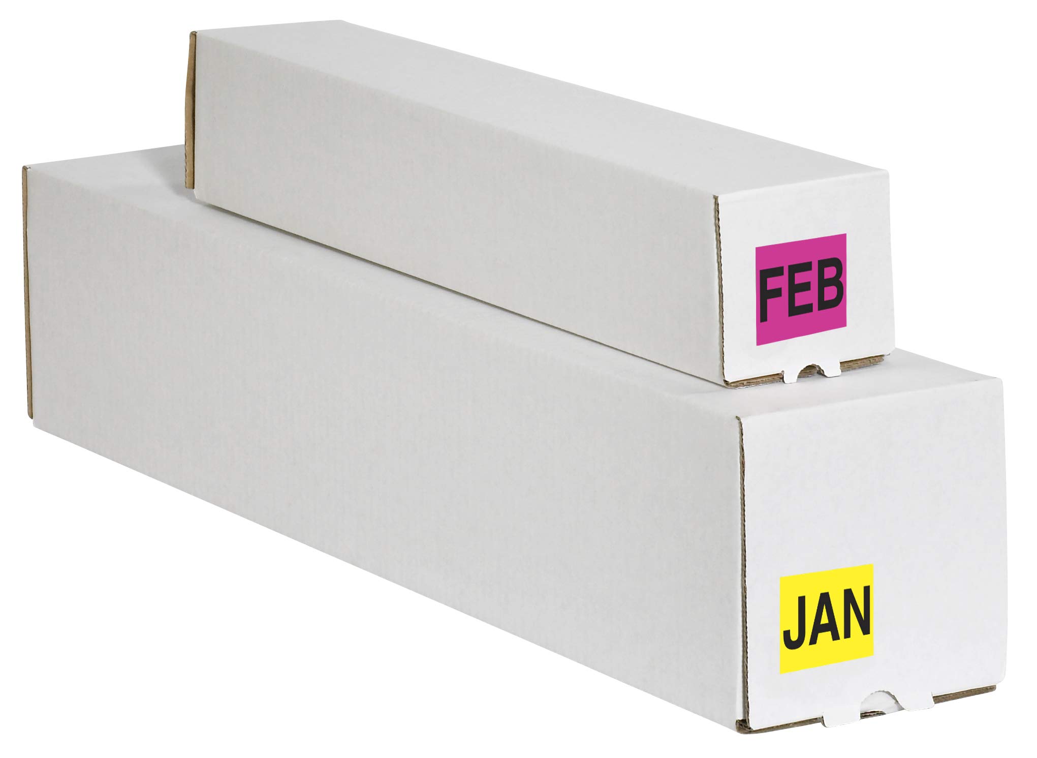 Tape Logic 2 x 3 Inch Easy Order Packs - 12 Months of The Year Labels for Office Organization, File Sorting & Monthly Planning