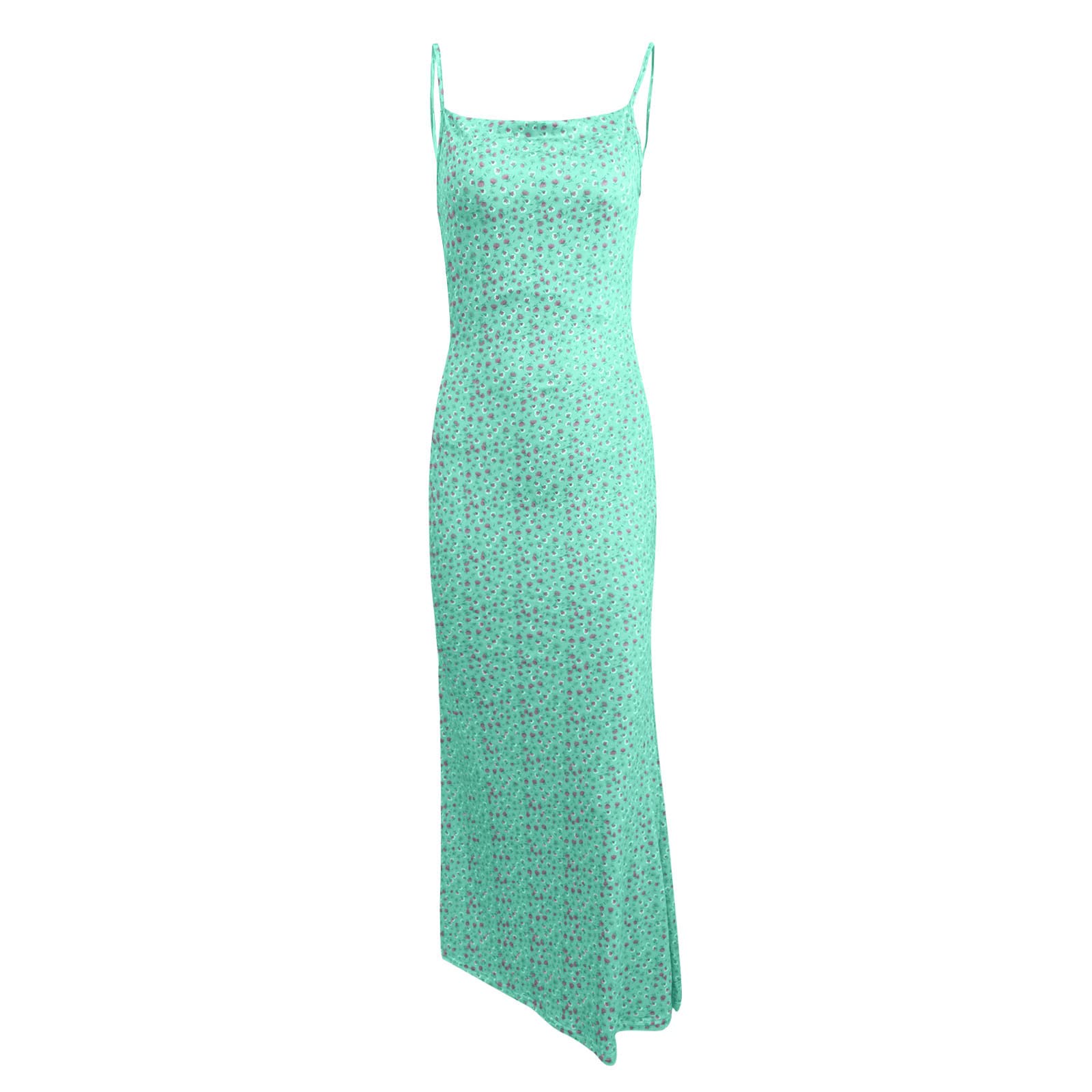 Women's Summer Floral Sundress - Sexy Slim Fit Open Back Sling Pullover Casual Dress for Beach, Vacation & Date Night