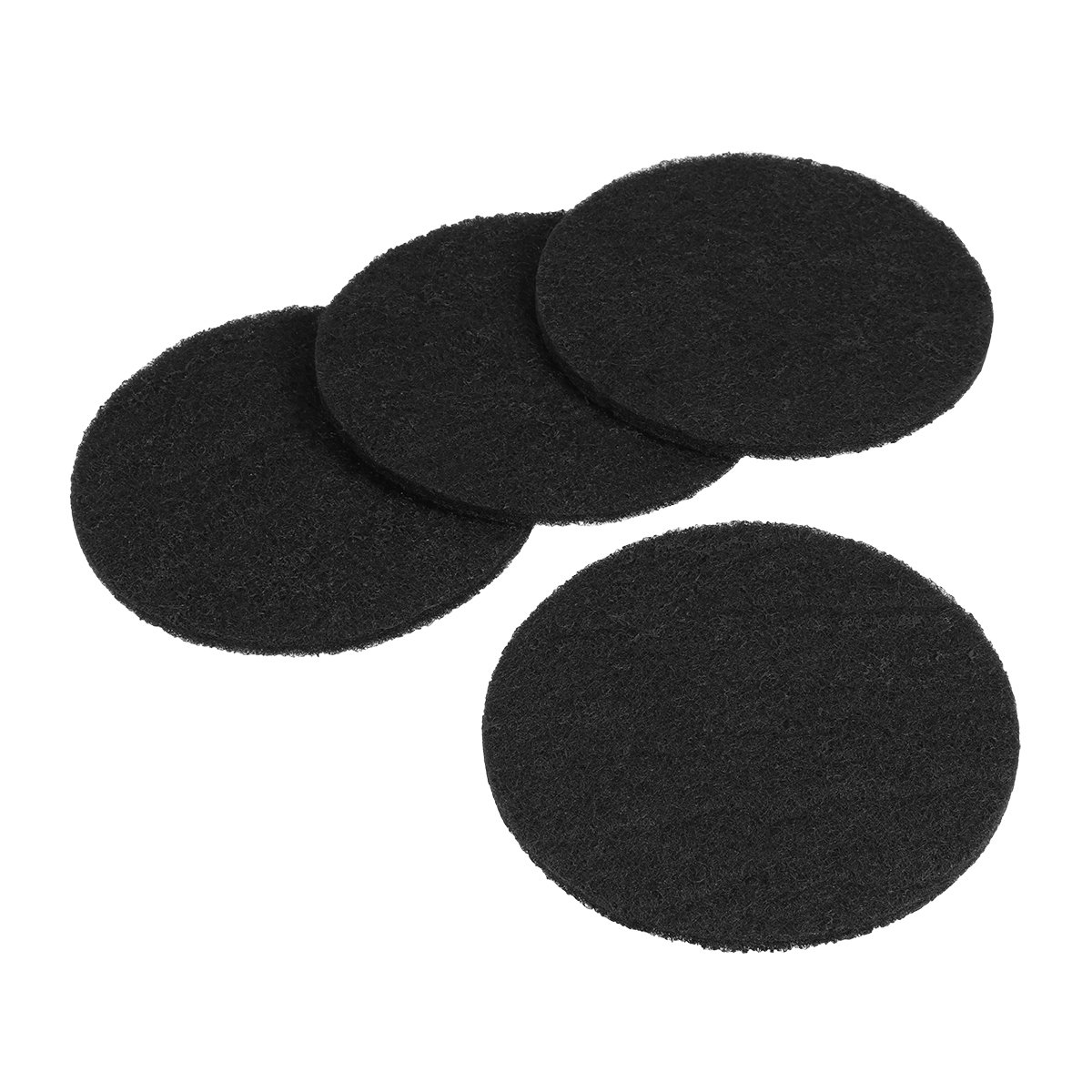 UEETEK 4pcs Carbon Filters for Cat Litter Box - Odor Control & Replacement - Home Pet Care