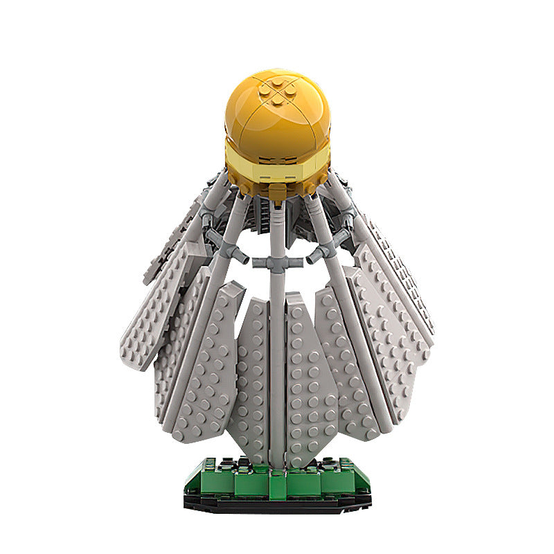 425PCS MOC 118885 A Giant Shuttlecock Building Blocks Set - Creative DIY Toy for Kids & Adults, Perfect for Birthday Gifts & Home Decoration | Fun STEM Educational Activity for Family Bonding Time