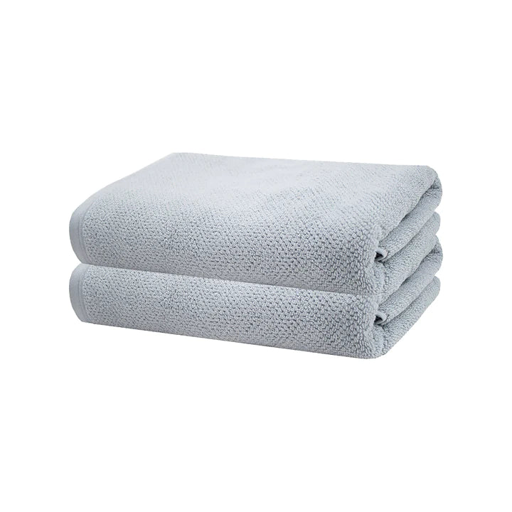 Angove DREAM Bath Towel 2 Pack - Super Soft & Absorbent Cotton Towels Set for Bathroom, Spa & Pool - Luxury Bath Towels by Bambury (White, 30x58 Inches) - Perfect for Home, Hotel & Gym Use