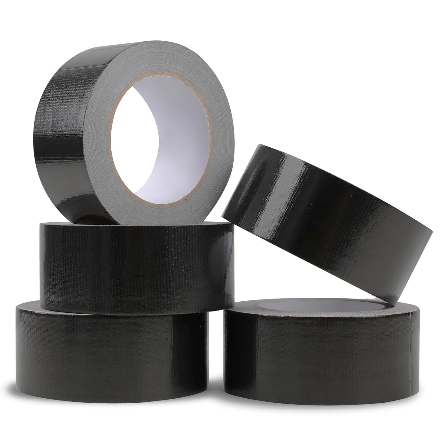 MMBM Heavy Duty Black Duct Tape - 2 Inch x 60 Yards (24 Pack) | 9 Mil Thick Super Strong Adhesive for Repairing, Sealing, Patching & Reinforcing | Ideal for Home Repairs, HVAC, Automotive & Emergency Fixes