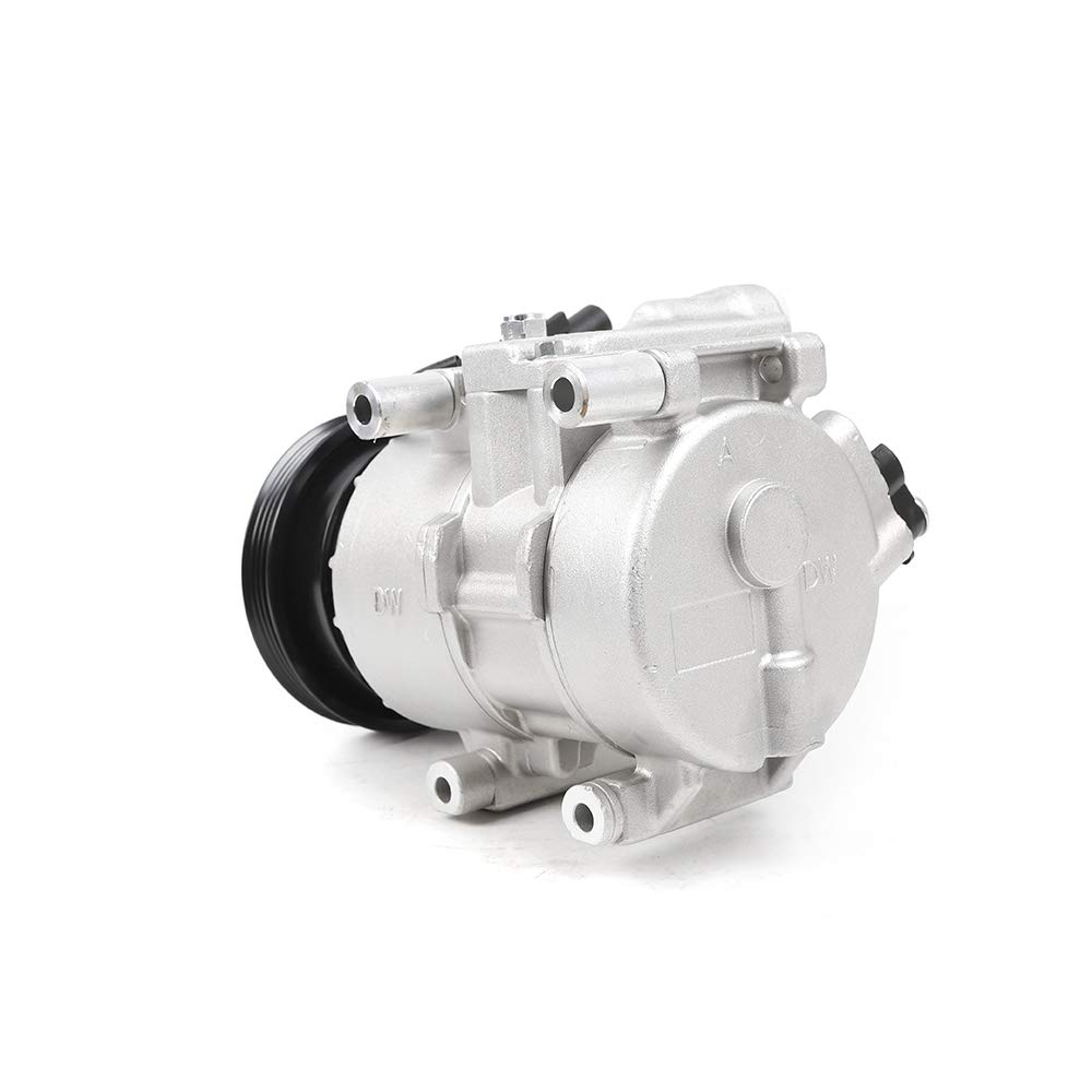 2006-2011 Kia Rio & Rio5 1.6L AC Compressor with Clutch - Replacement Air Conditioner Compressor CO 10980C - Perfect for Summer Cooling & Car AC Repair