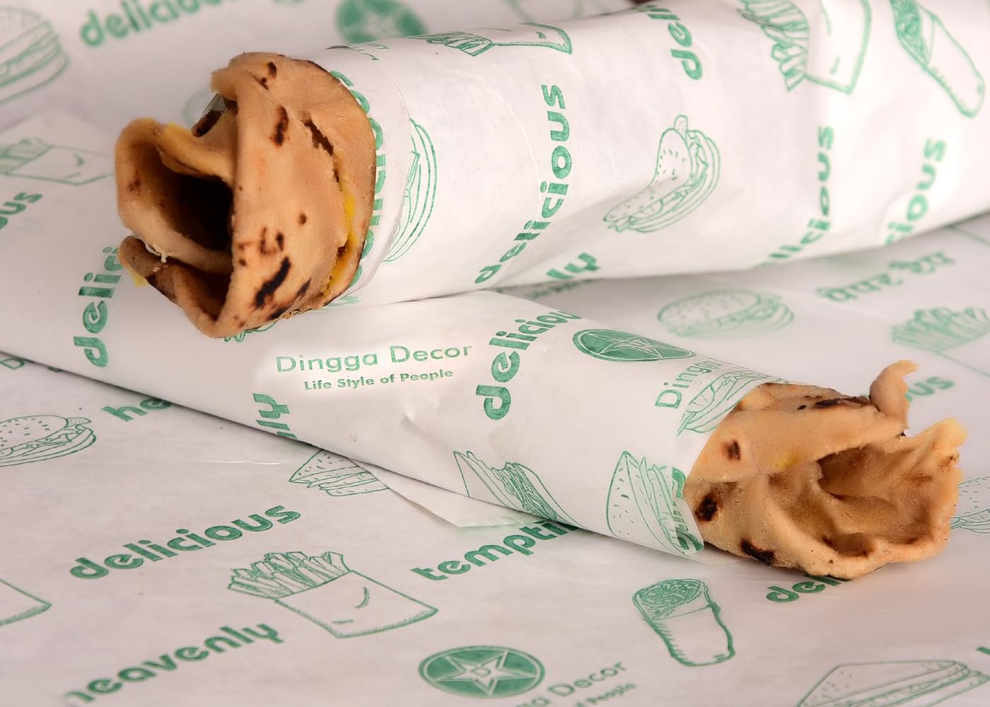 Non-Stick Parchment Paper Roll for Baking & Cooking - 100m White Butter Paper for Roti, Pastry, Cookies - Perfect for Kitchen, Bakery & Food Wrapping (Pack of 1)