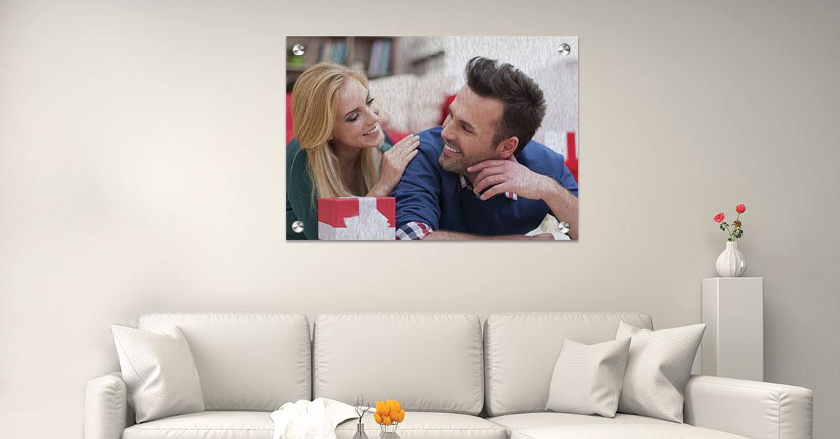 Custom Metal Photo Prints - Personalized Wall Art & Décor | 12x12 Inch Metal Picture Frame for Home & Office Decor | Canvas Champ