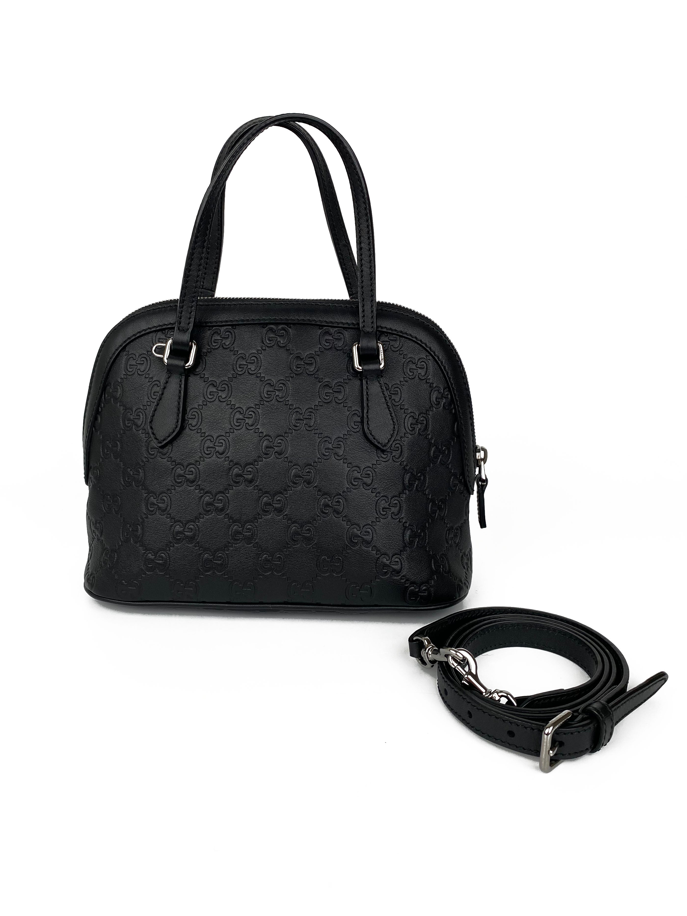 Gucci GG Marmont Small Shoulder Bag for Women - Black Leather Crossbody Purse with Gold Chain Strap, Perfect for Date Night, Work & Travel