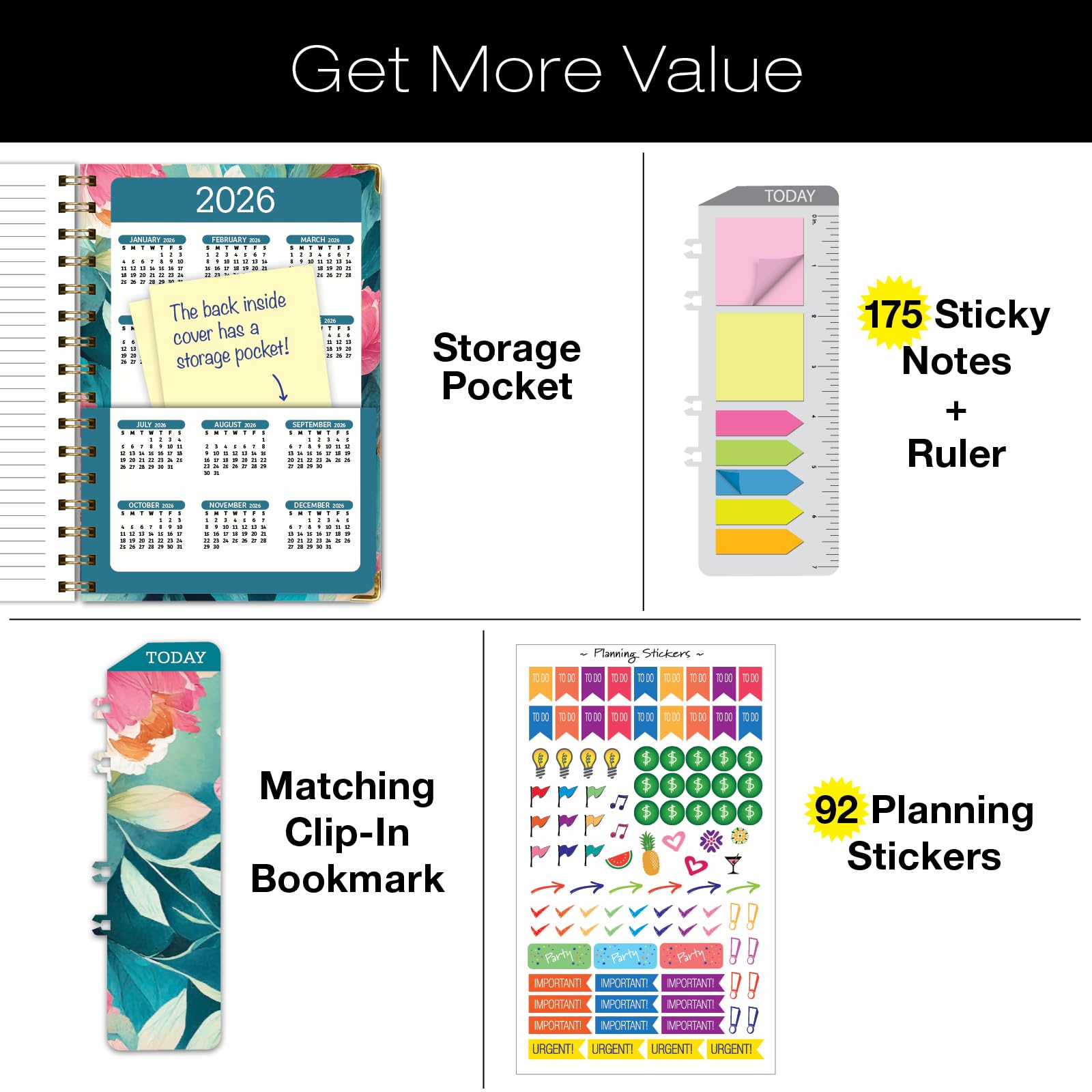 2025 Hardcover Planner 5.5