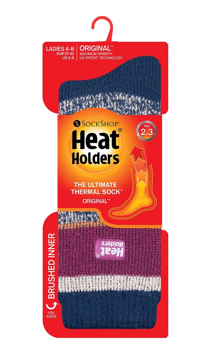 Heat Holders Thermal Socks for Women - Ultra Warm Winter Socks, Original Thermal Technology, US Shoe Sizes - Perfect for Cold Weather, Outdoor Activities & Cozy Indoor Wear