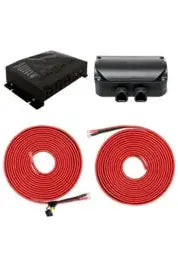 Zamp Solar 40 Amp Solar Charge Controller with Wiring Integration Kit - Compatible with 800W Solar Panels for RV, Boat & Off-Grid Power Systems