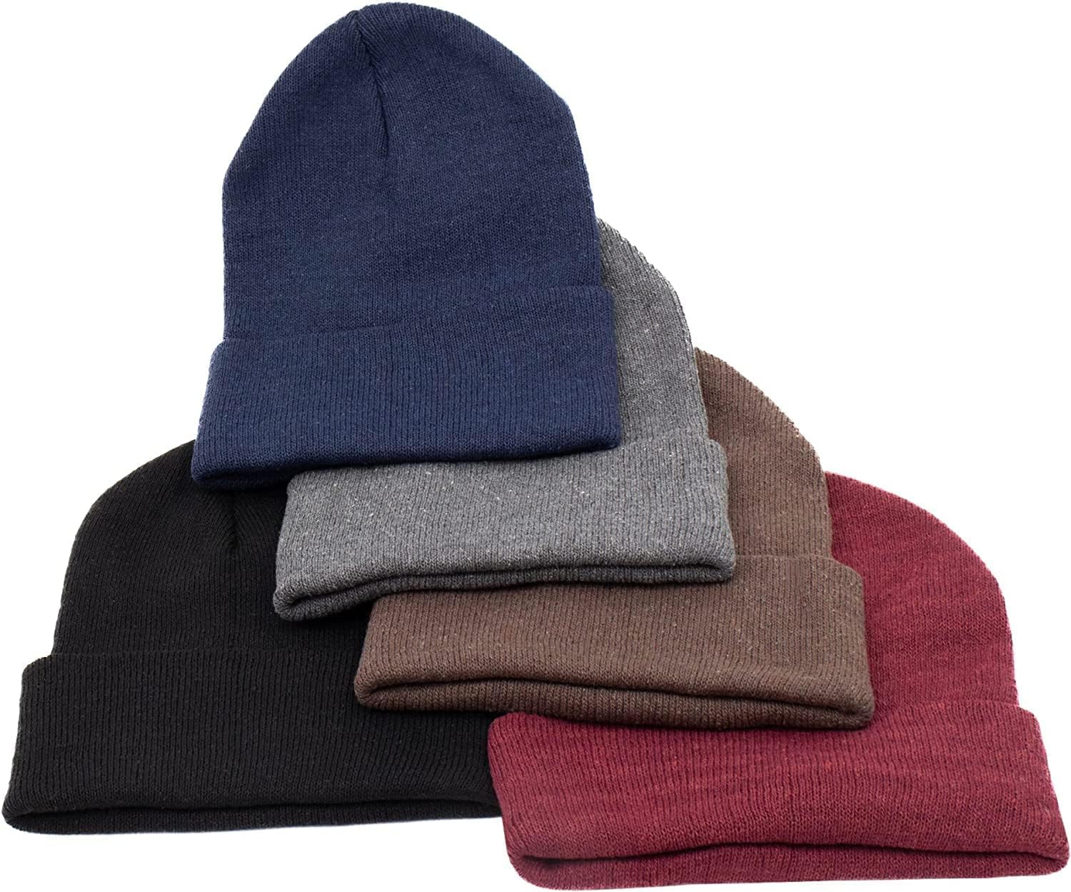72-Pack Winter Accessories Bundle - 24 Pairs of Gloves, 24 Scarves & 24 Beanies - Bulk Cold Weather Supplies for Emergency Kits, Homeless Shelters & Charity Donations - Perfect for Winter Survival, Outdoor Activities & Community Support