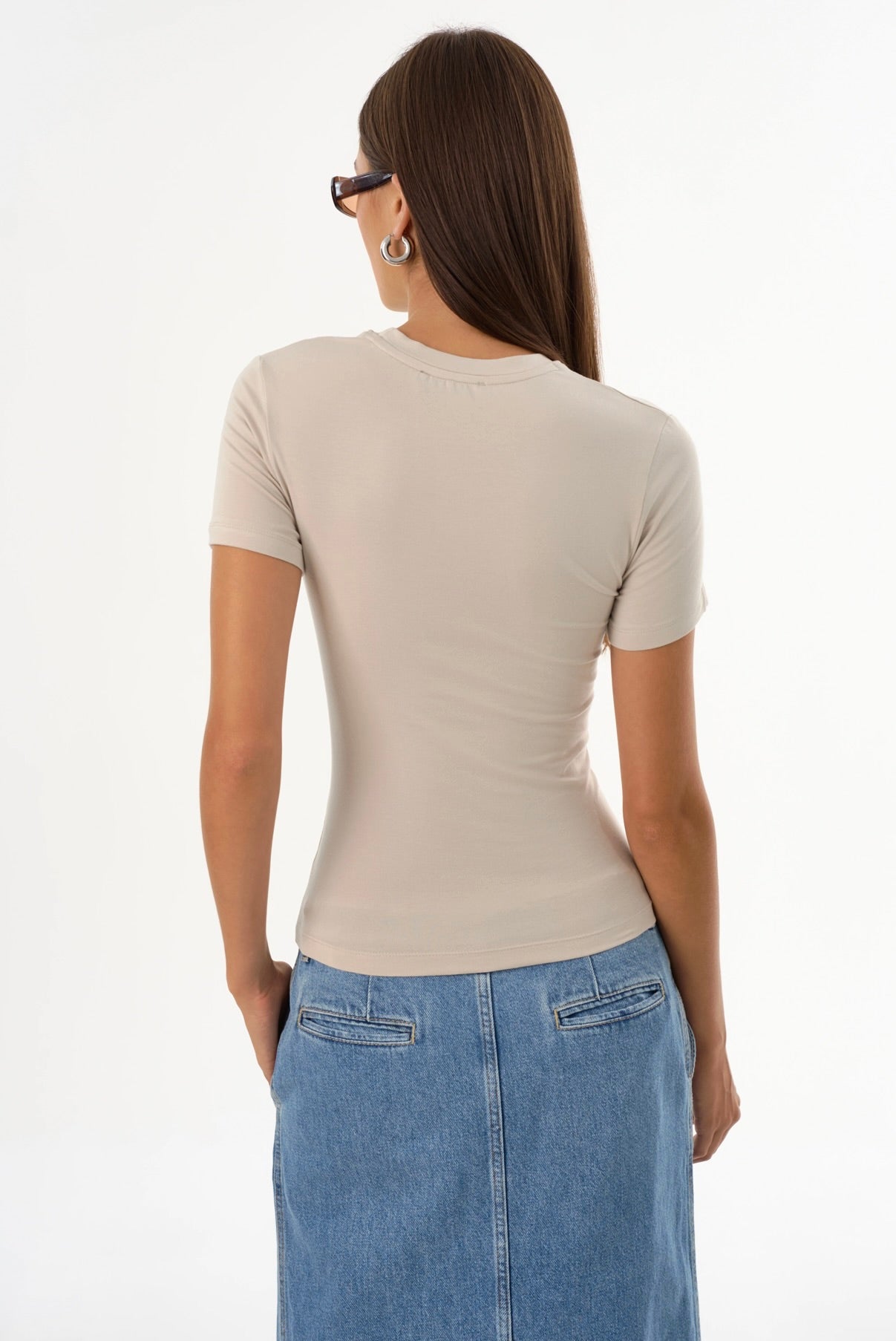 Premium Moa Jersey Crew Neck T-Shirt - Soft Cotton Comfort Fit Casual Tee for Men & Women | Perfect for Everyday Wear, Gym, and Outings