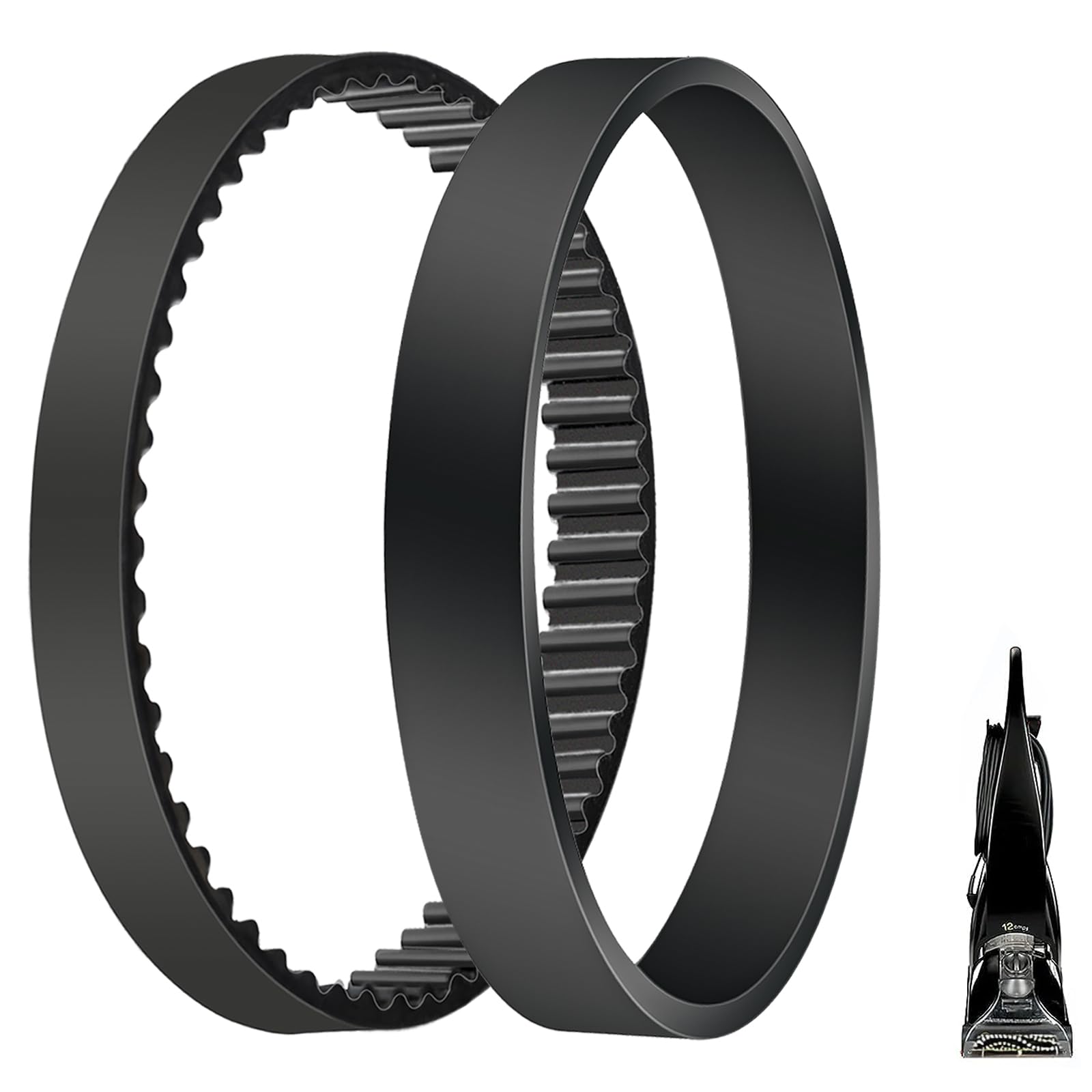 Bissell Proheat Vacuum Cleaner Belts (6960W) - Compatible with Models 1846, 1799, 1623, 1694W, 1697, 1698, 1699, 1622, 7901, 7920, 7950, 8806, 8905, 8910 Series - Replacement Parts 2150628 & 0150621 - Perfect for Deep Cleaning Carpets and Upholstery