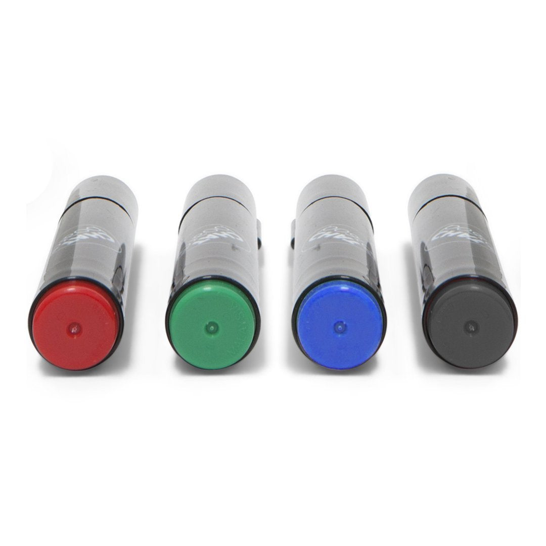 Dry Erase Markers Set of 4 - Whiteboard Markers for Office, Classroom & Home Use - Non-Toxic Low Odor Chalkboard Pens - Perfect for Teachers, Students & Meetings