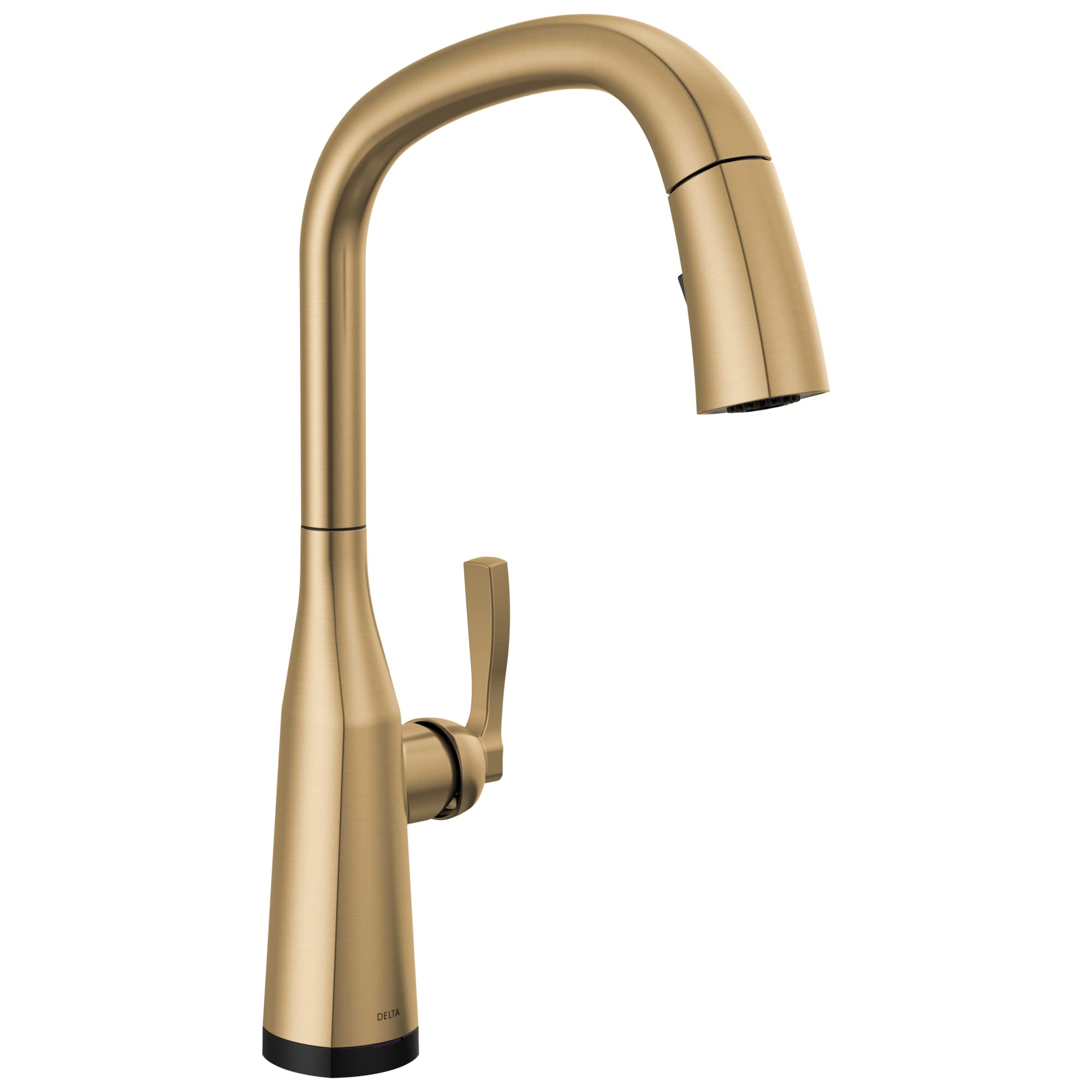 Delta Faucet Stryke Gold Touch Kitchen Faucet with Pull Down Sprayer, Touch2O Technology, Lumicoat Champagne Bronze 9176T-CZ-DST - Perfect for Modern Kitchens and Busy Home Cooks