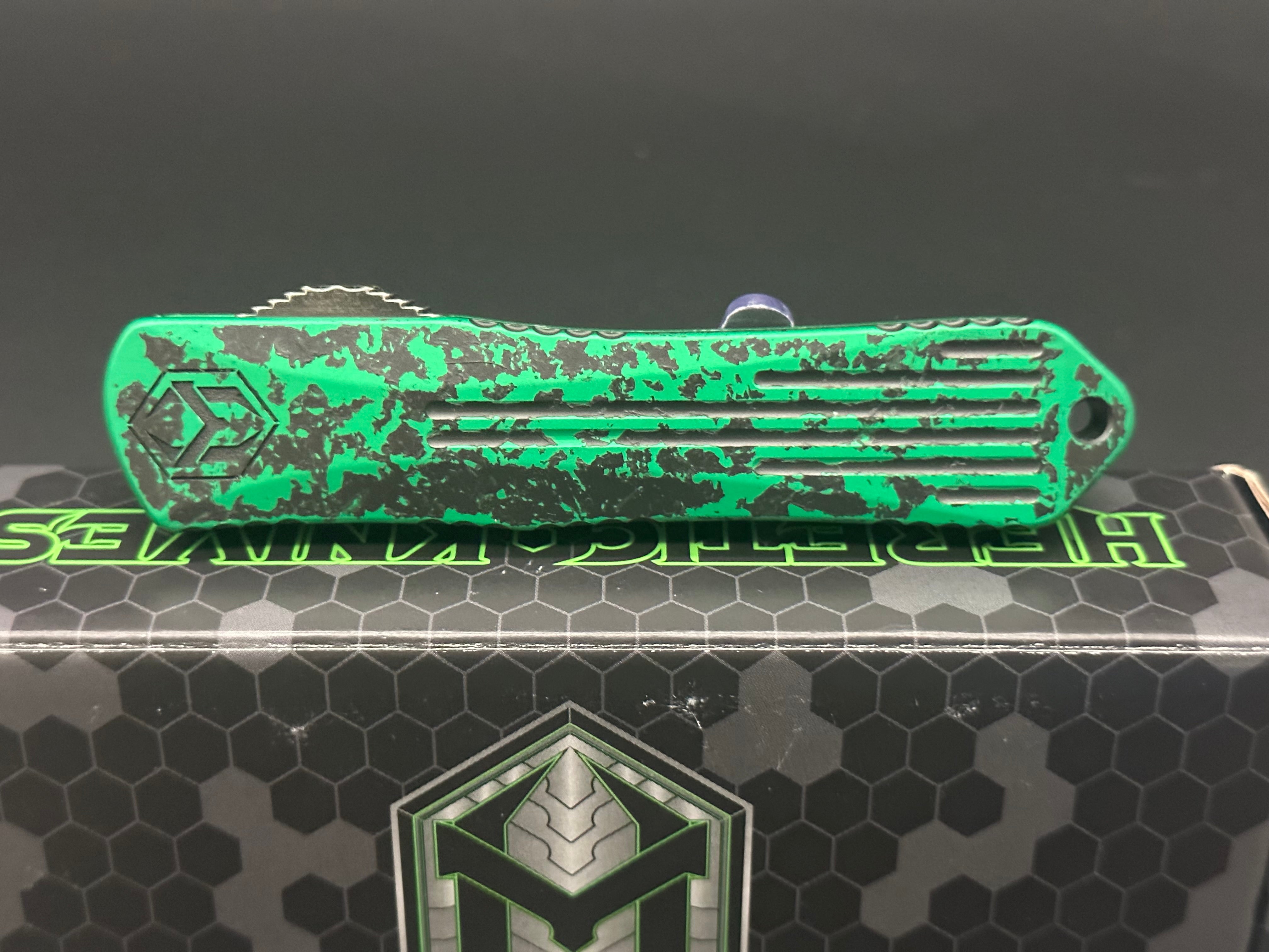 Heretic Manticore E Knife (2022 USN Show Special) - Tactical EDC Folding Knife for Outdoor, Camping & Survival