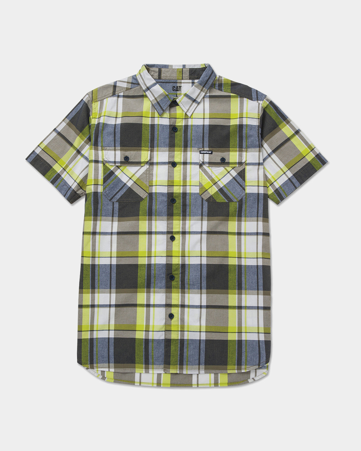 Men's Plaid Work Shirt - Durable Flannel Button Down Shirt for Outdoor Work, Camping & Casual Wear