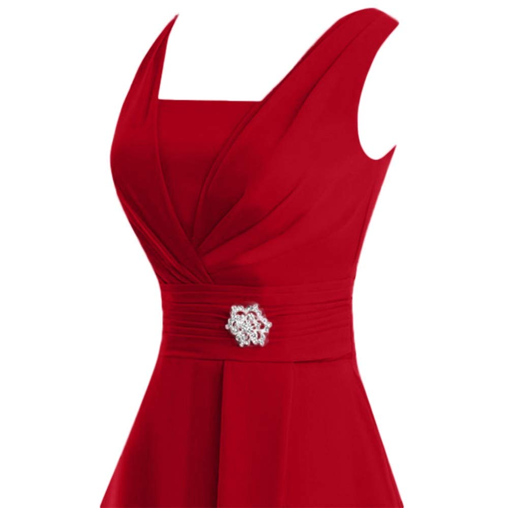 Elegant Plus Size Women's Formal Wedding Bridesmaid Dress - High Waist Ball Gown for Prom, Cocktail Party & Special Occasions | Perfect for Weddings, Galas & Evening Events